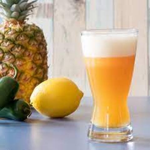 Spicy Pineapple Shandy
