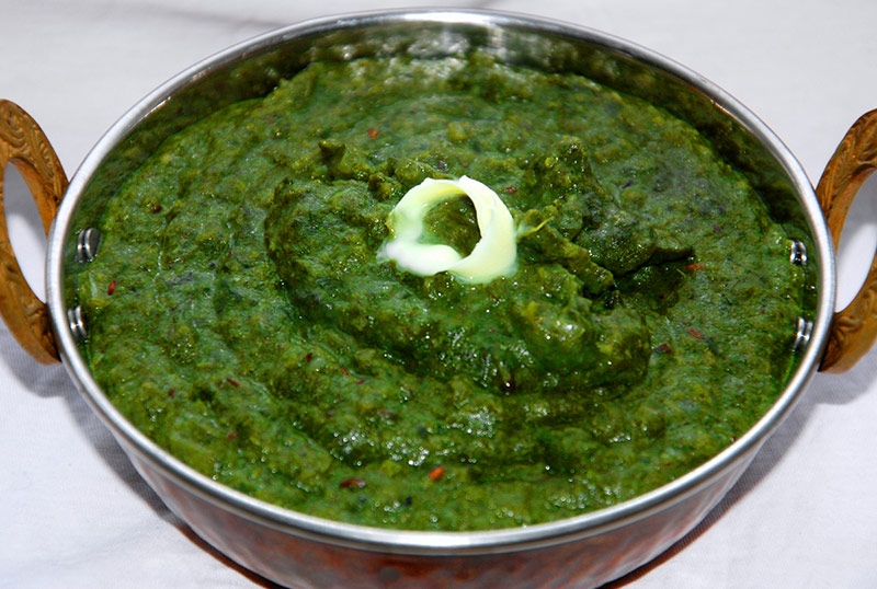 Punjabi Sarson Ka Saag (Greens and Spices)
