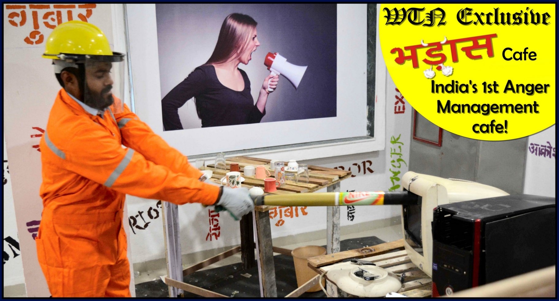 India's first Anger Management Cafe in Indore!