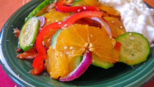 Singapore Cucumber Salad