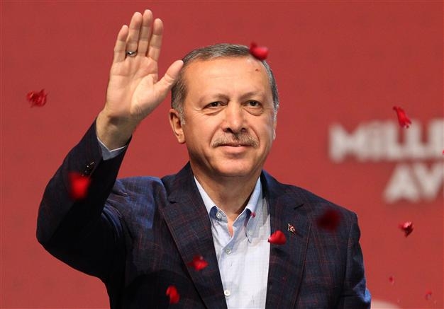 Turkish President Erdogan accorded ceremonial welcome