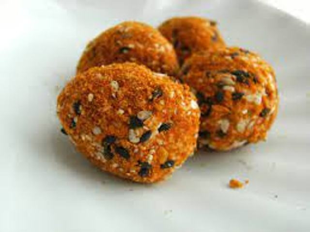 Rainbow Goat's Cheese Balls
