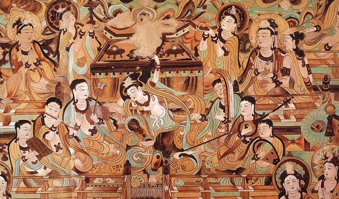 The discovery of silk
