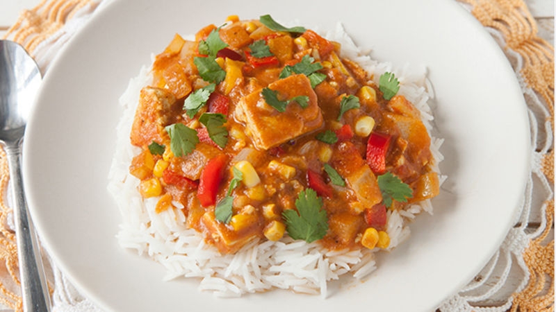 Slow-Cooker Tofu Curry