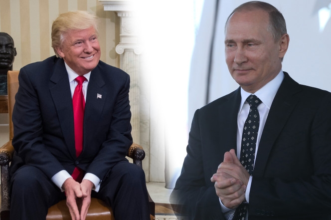  Trump, Putin discuss Syrian crisis, Korean Peninsula over phone call 