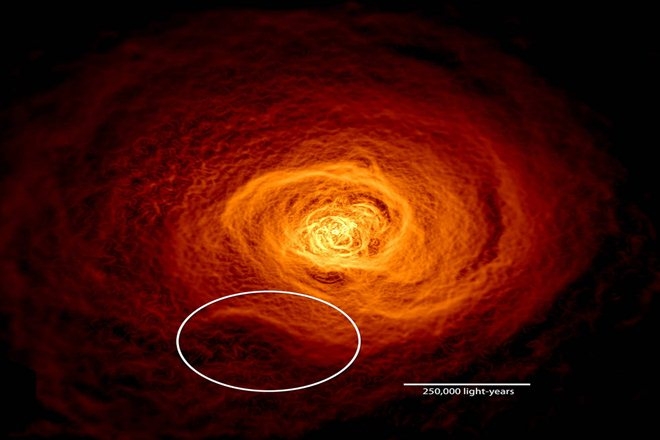  Vast wave of hot gas found in nearby Perseus galaxy cluster 
