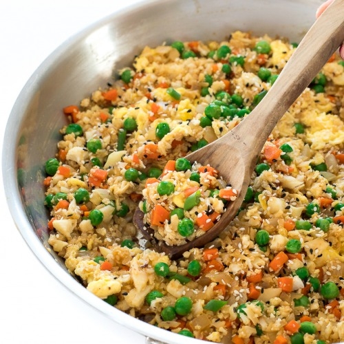 Cauliflower Fried "Rice