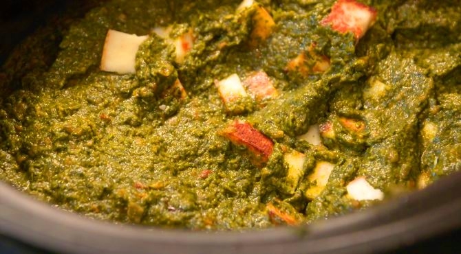 Punjabi Saag Paneer