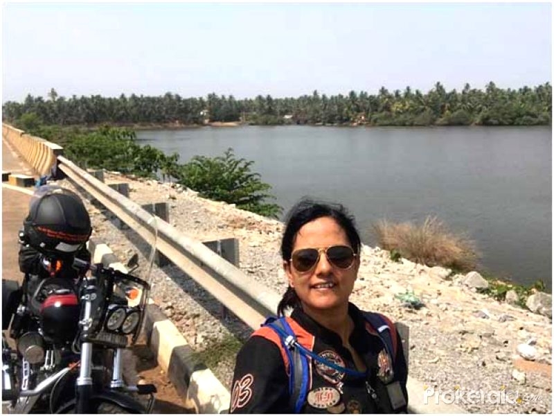  Venture out, advises woman biker who travelled solo for 2,000 km (Lead, Changing Designation) 