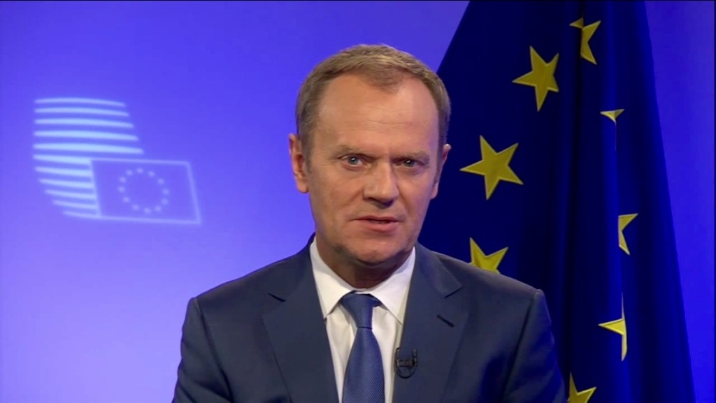  Tusk calls for mutual respect amid election spat with London 