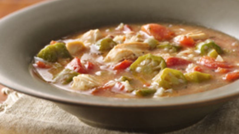 Creole Chicken Gumbo Soup