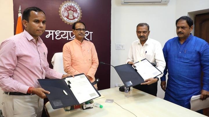 MoU for waste management and execution carried out in presence of Chief Minister Chouhan