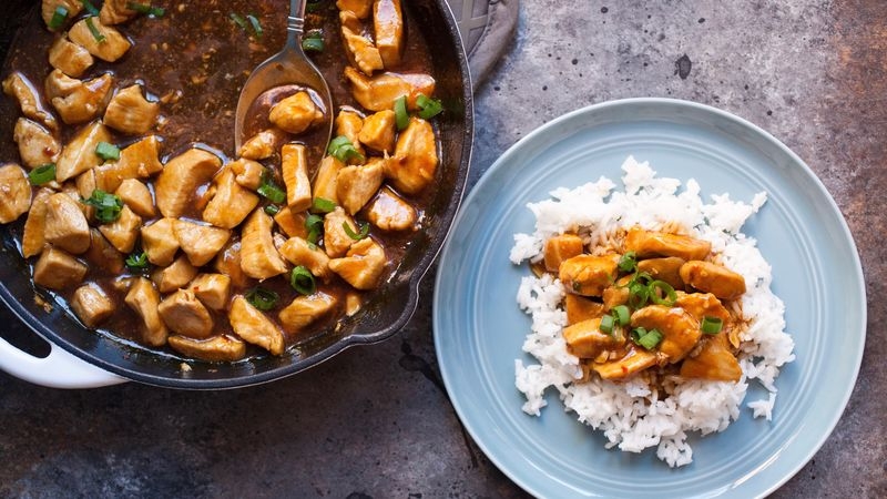 Copycat Bourbon Chicken 