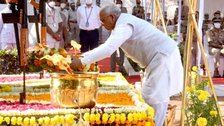 Nation is grateful to martyred police personnel - Governor Patel
