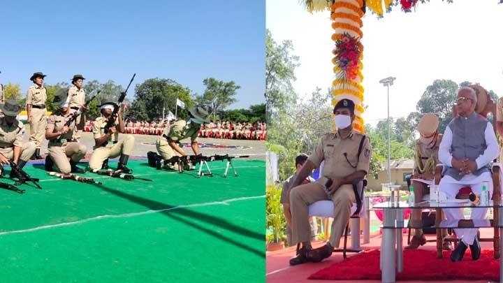Governor gets emotionl to see the bravery and hard practice of new women constables