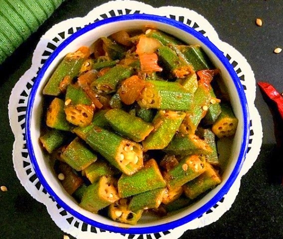 Bhindi Huli Recipe