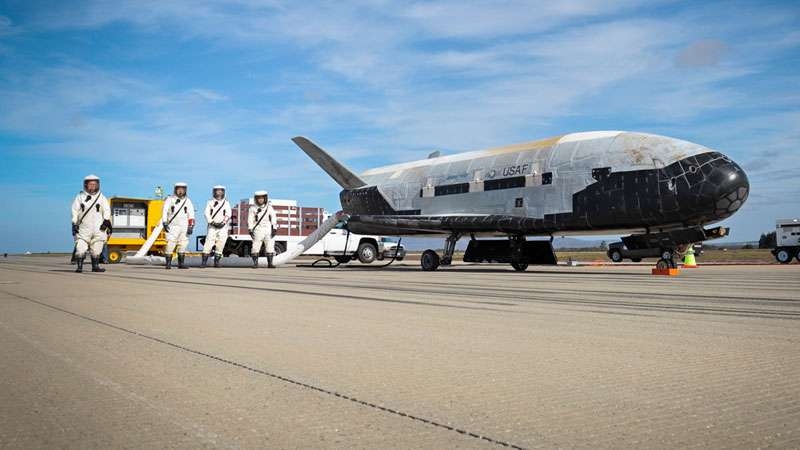  US space plane completes two-year secret mission 