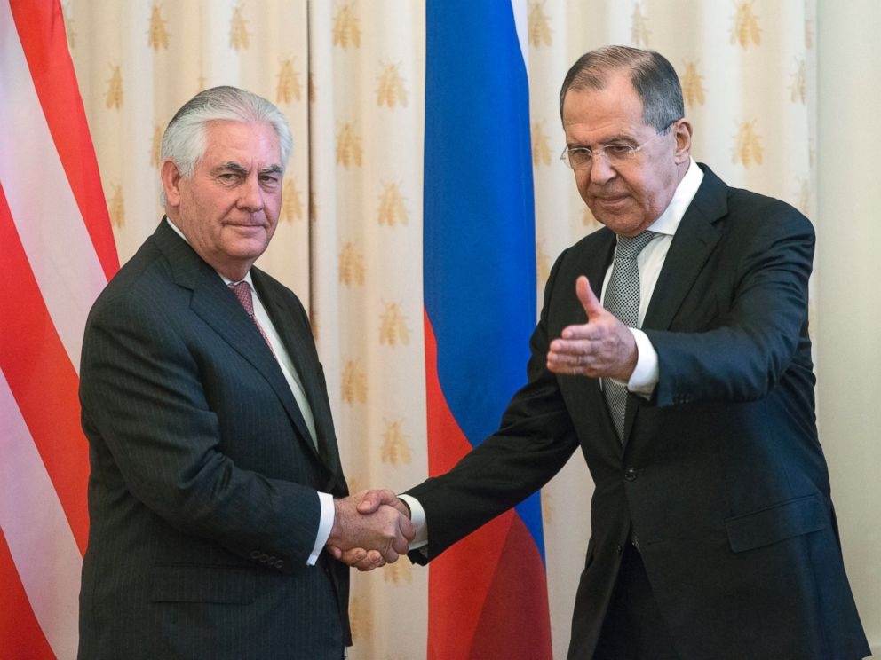  Russian Foreign Minister to meet Tillerson 