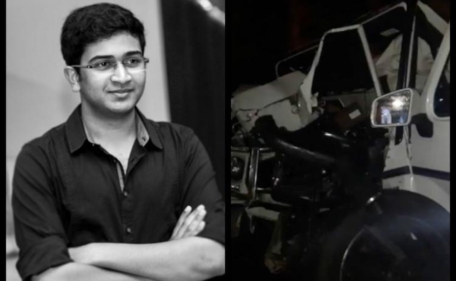  Andhra minister s son dies in Hyderabad road accident 