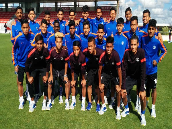  Sporting Lisbon beat India U-17 football team 