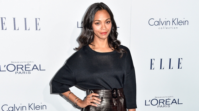  Zoe Saldana feared being typecast 