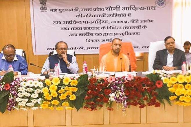  Yogi, NITI Aayog plan to double farmers  income, draw investments 