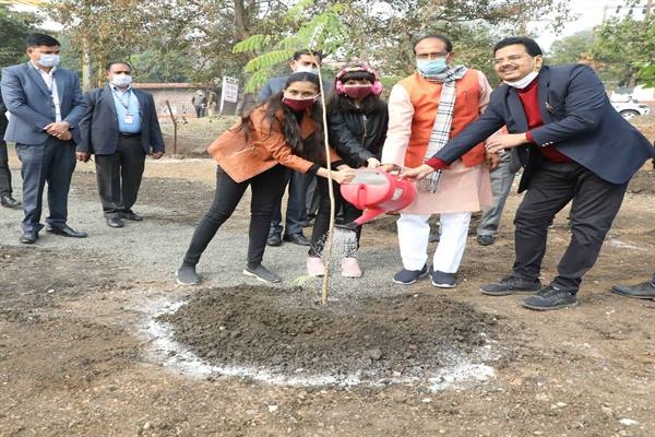 Saving trees from being felled is equal to planting trees : Chief Minister Chouhan