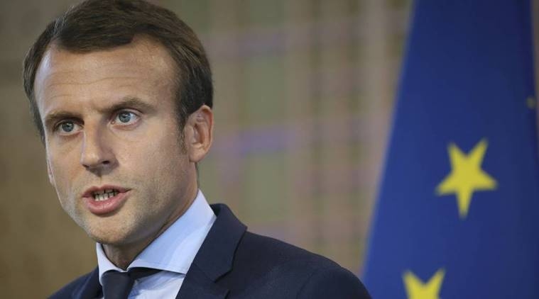  Macron fully supports Paris Olympic bid in talk with Bach 