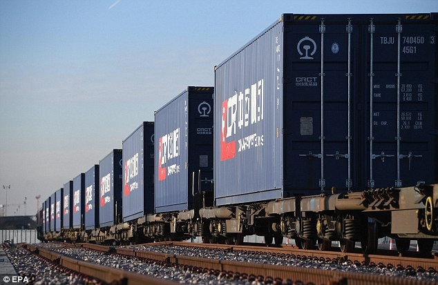  1,000th Sino-European freight train leaves for Madrid 