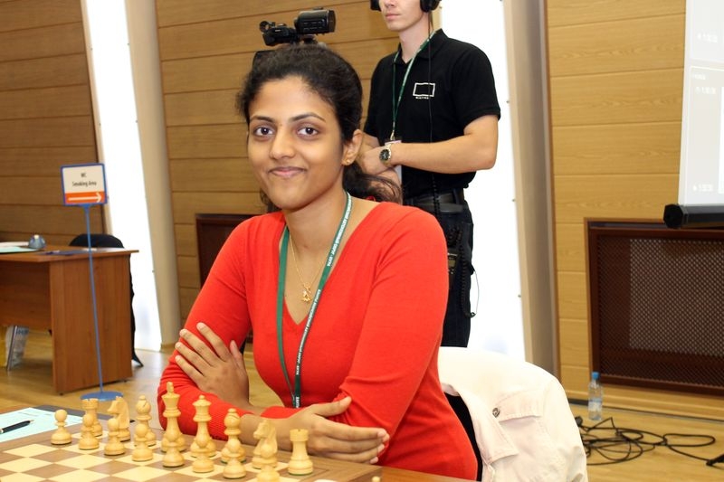  Harika plays draw in round four of chess meet 