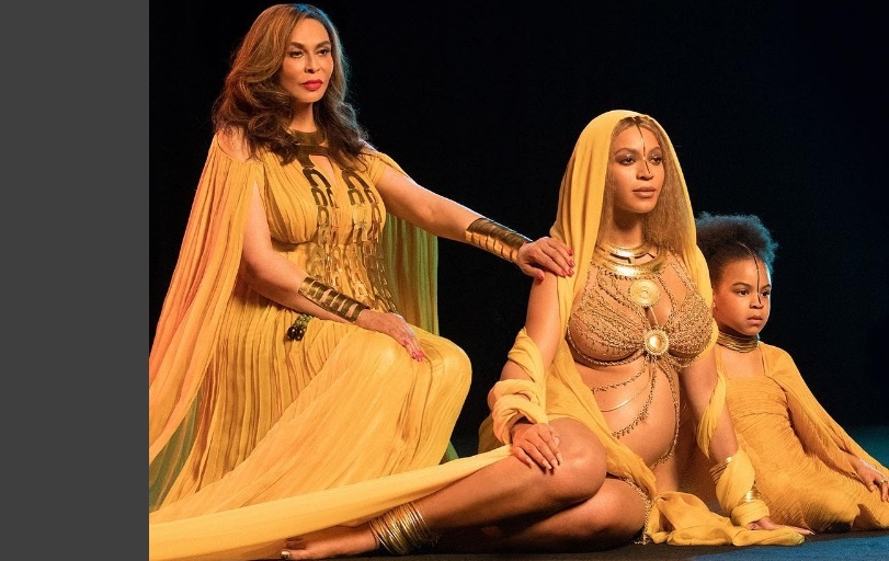  Glamorous Golden Girls, Tina Knowles - Beyonce - Blue Ivy!