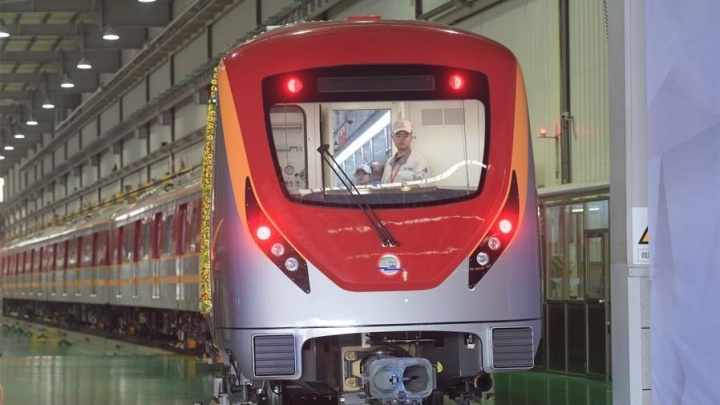  China produces subway trains for Pakistan 