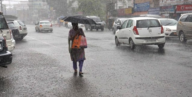  Overnight drizzle in Delhi brings relief 