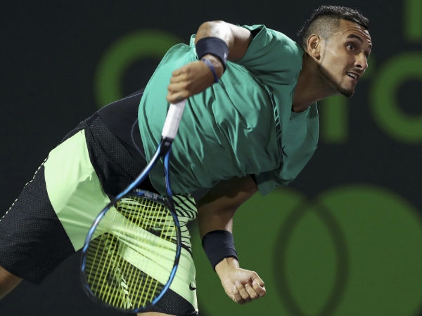  Injured Kyrgios withdraws from Rome Masters 