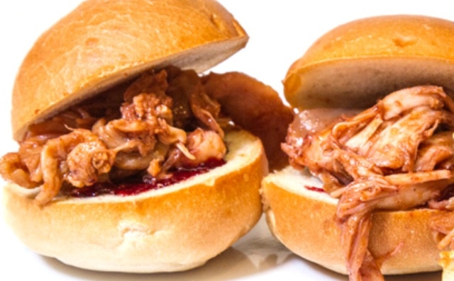  Spicy Pulled and Sweet Chicken 