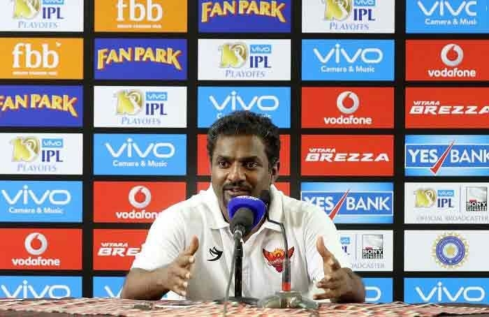  SRH bowling coach Muralitharan rues not being able to play 20 overs 