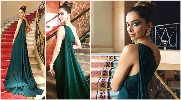  With smoky eyes, thigh-high slit, Deepika styles up at Cannes 