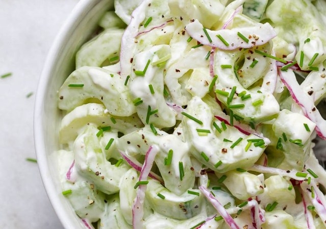  Cucumber Salad Creamy
