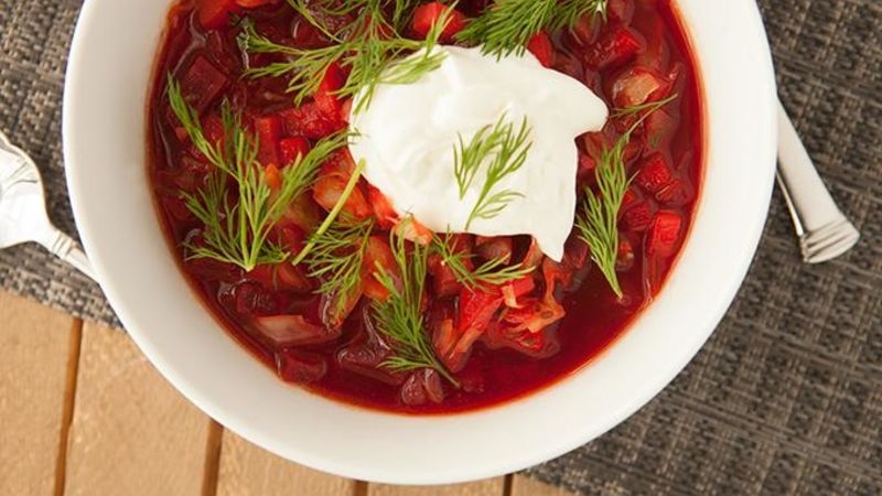Spicy Borscht Soup