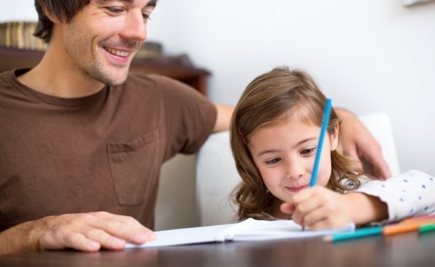  Australian children believe their fathers work  too much  