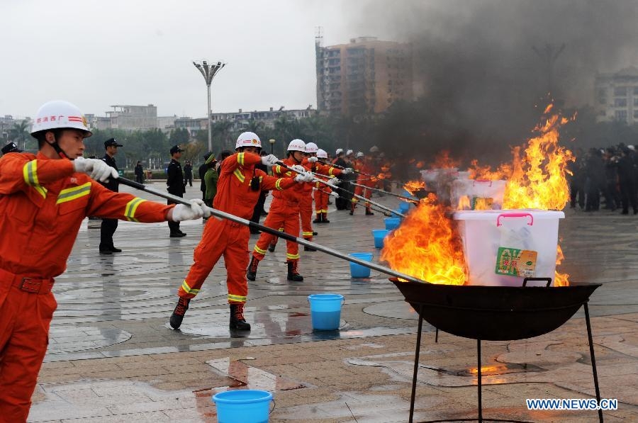  Over 250kg drugs seized in China 
