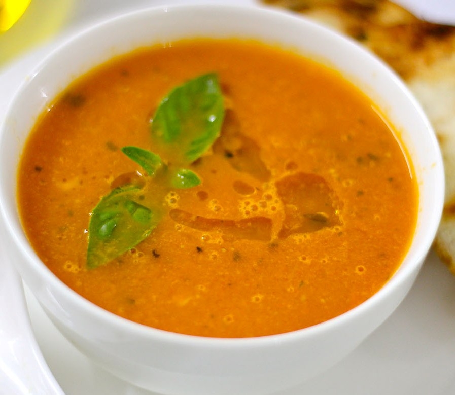 Roasted Tomato And Pumpkin Soup