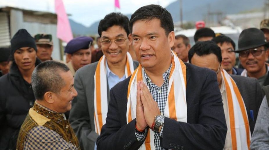  Khandu seeks central support for Arunachal s development 