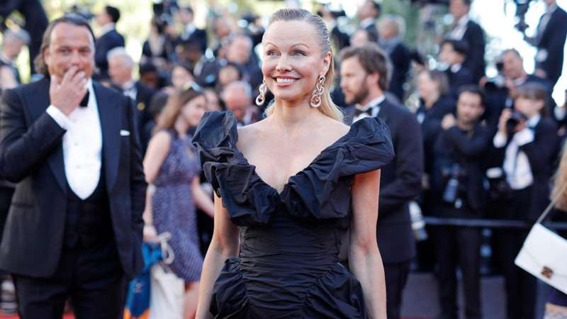  Pamela Anderson looks unrecognisable at Cannes 