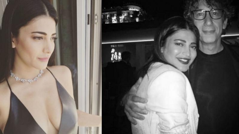  Kamal Haasan glad Shruti met her  other hero  Neil Gaiman 