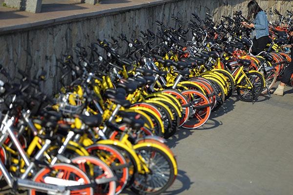  Parking woes drive China to regulate booming bike-sharing 