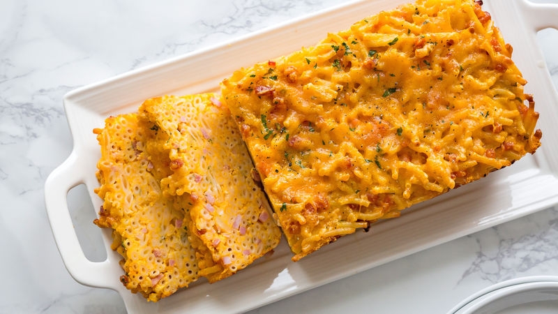 Macaroni and Cheese Loaf 
