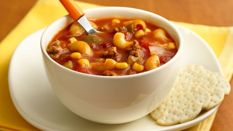 Chili-Mac Soup