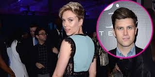  Johansson hooks up with Colin Jost 