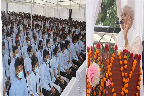 Relevance of Life Lies In Living for Others: Governor Patel